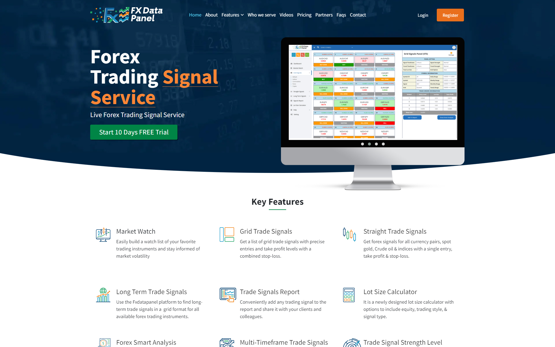 fx data panel