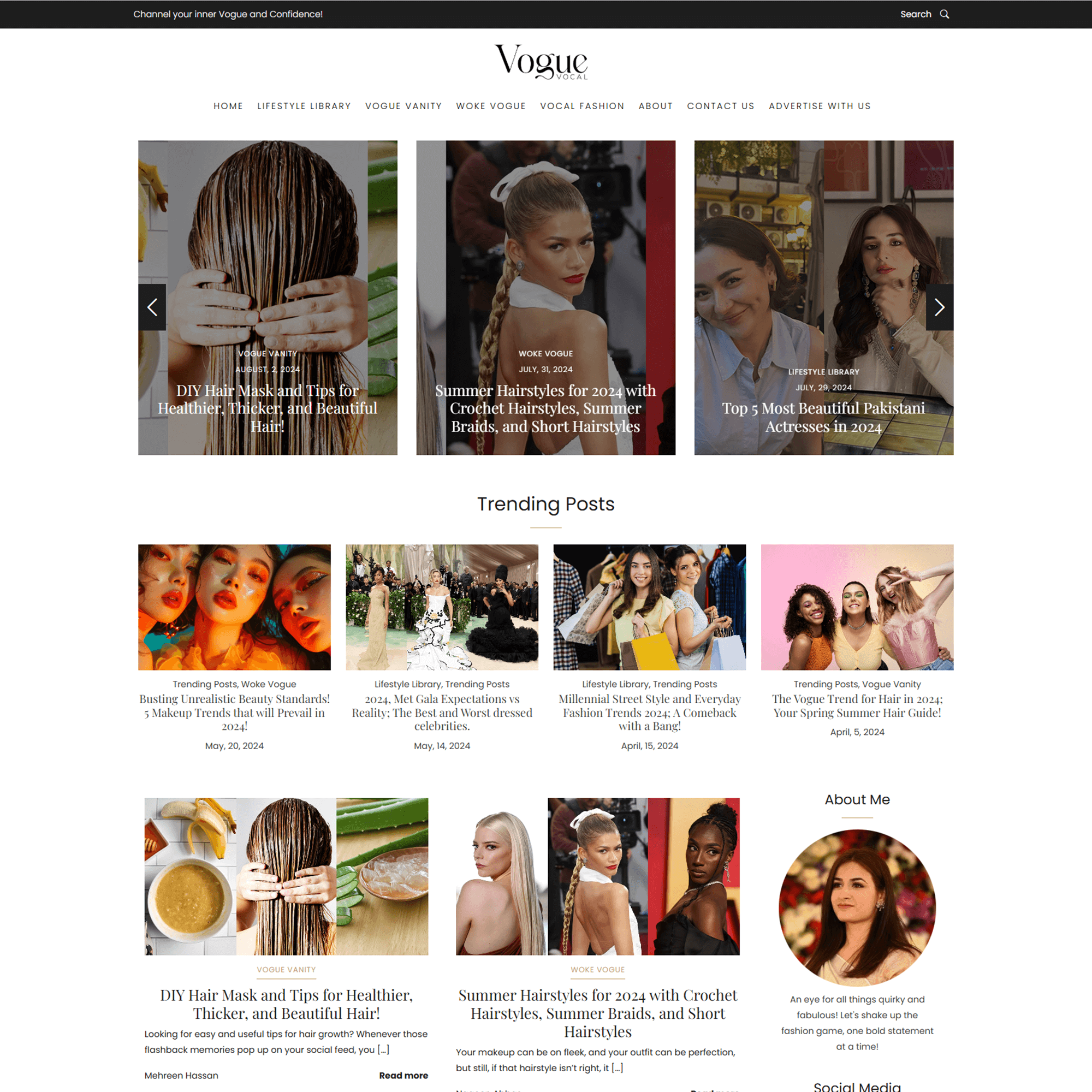 Before redesign