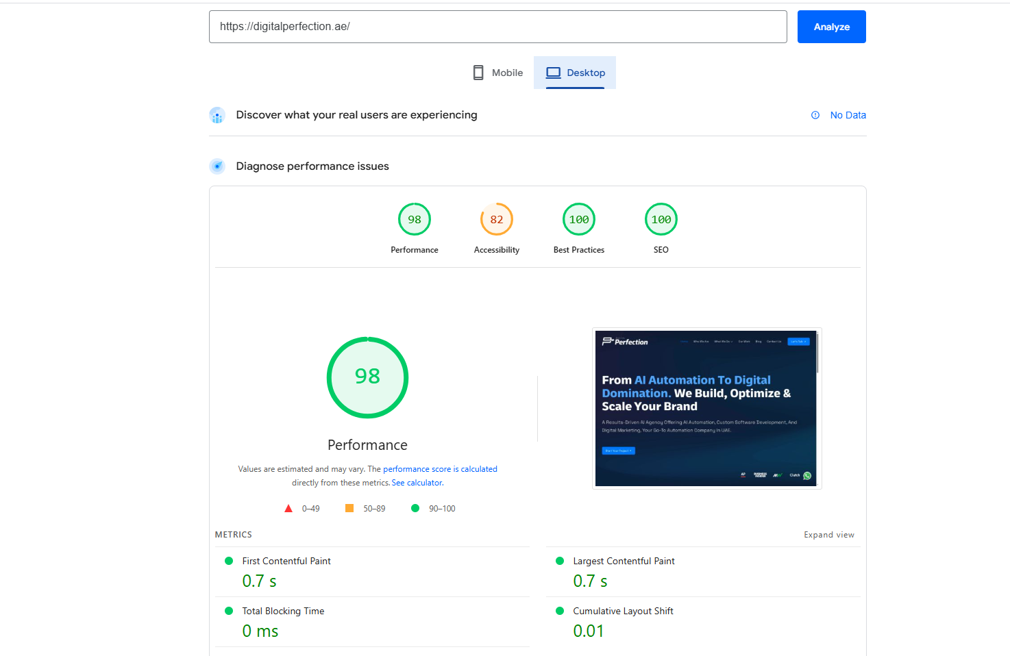 website page speed issues audit